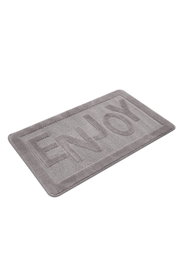 Mijölnir Enjoy - Alfombrilla de baño Gris 60 x 100 cm
